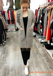 大碼專柜正品庫存女裝尾貨批發(fā) 時(shí)尚折扣重工雙面絨貂絨大衣走份指南